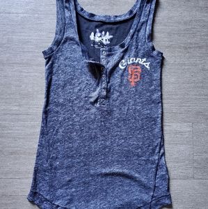 Sold ebay touch by Alyssa Milano Tank Top SF Giants Gray M
